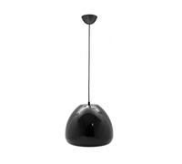 Well home - lámpara colgante de techo diseño globo negro acrílico ø34x26