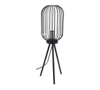 Well home - lámpara de pie en metal color negro ø60x175cm 175 cm
