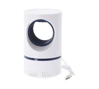 Well Home Lámpara Matamosquitos con Ventilador y Cable USB, Tamaño Ø9,6x16,4cm