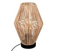 WELL HOME - Lámpra de sobremesa 'Aissa Nature' estructura metálica H.32cm