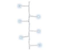 Well home luz de cortina con 480 luces led blancas con controlador 300x225cm