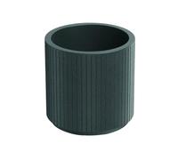 Well Home Maceta de Rotomoldeo Coro Round Grafito Ø30x30