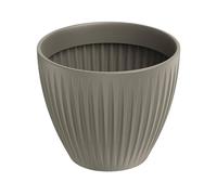 Well Home Maceta de Rotomoldeo Latia Round Ø30x25 Mocca