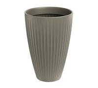 Well Home Maceta de Rotomoldeo Latia Round High Ø40x58 Mocca