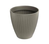 Well Home Maceta de Rotomoldeo Latia Round MIDL Ø40x40 Mocca