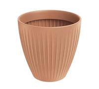 Well Home Maceta de Rotomoldeo Latia Round MIDL Ø48x48 Terracota