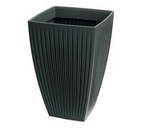 Well Home Maceta de Rotomoldeo Latia Square High Ø40x58 Antracita