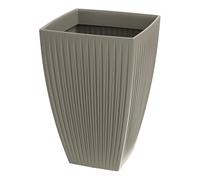 Well Home Maceta de Rotomoldeo Latia Square High Ø40x58 Mocca