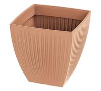 Well Home Maceta de Rotomoldeo Latia Square MIDL Ø60x58 Terracota