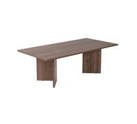 Well Home Mesa de Centro Sumatra 119x60x40cm Acabado Nogal, Diseño Moderno y Elegante, Tablero 18mm en melamina, Fácil Montaje