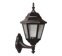 WELL HOME MOBILIARIO & DECORACIÓN Aplique de pared para exterior, abs, negro, 28x23x42, casquillo e 27 max 60 w
