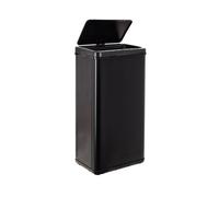 Well home mobiliario & decoración cubo de basura inteligente sin patas con apertura automática o contacto manual, 60l, alto: 79,5 (x35,5x26), negro.