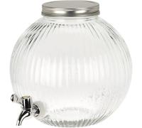 Well home dispensador de bebida en vidrio de 5,5l