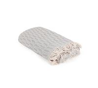 WELL HOME MOBILIARIO & DECORACIÓN Funda de sofá-Plaid 170x210 Gris