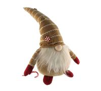 WELL HOME MOBILIARIO & DECORACIÓN Gnomo Sentado Decorativo Navideño con Sombrero, Diseño nórdico Original