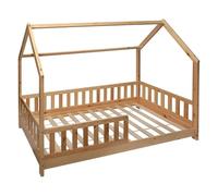 Well Home MOBILIARIO & DECORACIÓN Habitación Infantil: Cama Infantil Modelo cabaña de Pino Madera 90x190cm