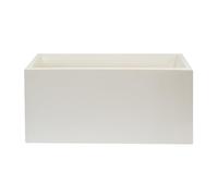 WELL HOME MOBILIARIO & DECORACIÓN Jardinera rodr-i 80x40cm Blanco