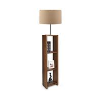 WELL HOME MOBILIARIO & DECORACIÓN Lámpara de pie con 100% PVC color Marrón claro