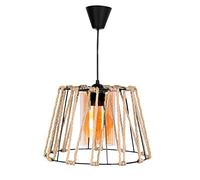 WELL HOME MOBILIARIO & DECORACIÓN Lámpara de techo 70 cm. negro, tipo E 27 Max 60 W, WH1143