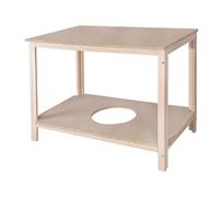 Well Home MOBILIARIO & DECORACIÓN - Mesa Camilla Rectangular SIN Barniz Estructura de Madera 150x80x75