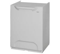 WELL HOME MOBILIARIO & DECORACIÓN Papelera reciclaje en polipropileno color gris, Depósito 20L