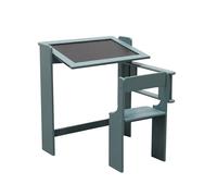 WELL HOME MOBILIARIO & DECORACIÓN Pupitre Pizarra Plegable Color Verde, 67x68x65