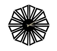 WELL HOME MOBILIARIO & DECORACIÓN Reloj de Pared Metal Decorativo con Estilo triangulos