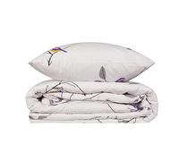 WELL HOME MOBILIARIO & DECORACIÓN Set de Funda nórdica + 2 Fundas de Almohada 240x220 Blanco Negro Amarillo Lila