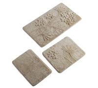 WELL HOME MOBILIARIO & DECORACIÓN Setmat Set (3 Piezas) Tonos Beige