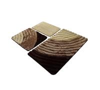 WELL HOME MOBILIARIO & DECORACIÓN Setmat Set (3 Piezas) Tonos Marrones