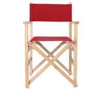 Well Home MOBILIARIO & DECORACIÓN Sillon Director Sunset Acabado en Barniz, Lona Granate, 51x46x86 cm