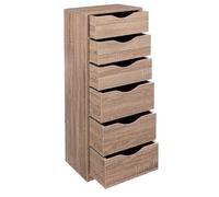 WELL HOME MOBILIARIO & DECORACIÓN Torre de Almacenamiento con 6 cajones 33x38x100cm, 33x38x100