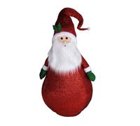 Well home papá noel con cuerpo plegable y luces led 120cm