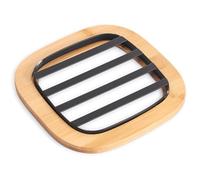 Well Home Salvamanteles ELIE 17x17cm color Negro con diseño industrial