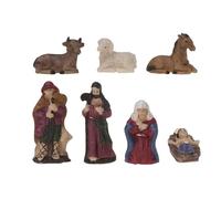 Well Home Set de 7 Figuritas para Belén con Detalles realistas y tamaños Variados
