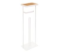 Well Home - Soporte para Papel higiénico, con Reserva y sporte para teléfono