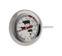 Well Home Termómetro de carne para Barbacoa en acero inoxidable Ø5,4x12cm