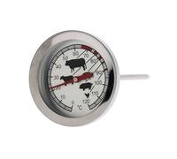 Well home termómetro de carne para barbacoa en acero inoxidable ø5,4x12cm 6 cm
