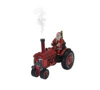 Well home tractor papá noel con pulverizador de nieble, sonido y luces led multicolores