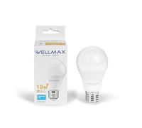WELLMAX Lámpara LED Globo E27 10W 90lm/W 900lm blanco cálido 3000K
