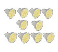 WELSUN - Bombillas LED MR11 (4 W, ángulo de haz de 120º, 10 unidades, clase energética A ++)