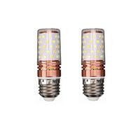 WELSUN Segura de bajo voltaje 24V E27 bombilla LED AC/DC 24V-40V DC24-60V 10W 2835SMD 60LED for RV Camper marina, energía solar Luz y conexión a la red 2pcs / lot (Color : Warm wite)