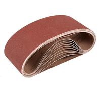 WEN 4 in. x 24 in. 120-Grit Belt Sander Sandpaper, 10 Pack (424SP120)