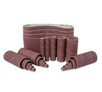 WEN 6524SP80 - Juego de papel de lija combinado de grano 80, paquete de 24