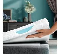 Wendre Topper Colchón 140x200 - 7 cm Viscoelástico, Luxury | Adaptable con alivio de presión, transpirable, funda lavable, OEKO-TEX, fabricado en Europa