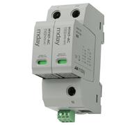 Wengart Descargador combinado T1+T2 SPD, MYH7-275 1+NPE, protección contra sobretensiones 20-50 kA AC 275 V, protección contra rayos con contacto de señal remota, certificado VDE y TÜV para sistema