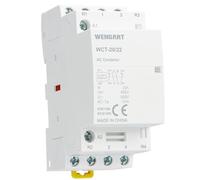 Wengart WCT-20 - Protector de corriente alterna para el hogar (2NO2NC, AC230 V, 20 A), color blanco, extremadamente duradero, silencioso, ahorra energía, tamaño pequeño, con funciones adicionales para