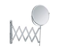 Wenko Espejo cosmético Exclusiv 15165100, redondo ø17 cm, 300% aumento, cromo