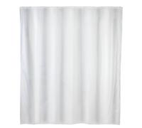 Wenko Cortina de ducha 20151100 — antimoho y antibacteriana poliéster 180 x 200 cm blanco