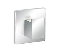 WENKO 23510100 Express-Loc Uno Formia - Colgador de Pared para Toallas (5,5 x 5,5 x 3 cm, Acabado Brillante)